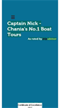 Mobile Screenshot of captainnickchania.com