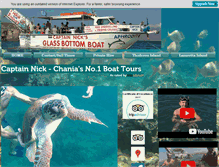 Tablet Screenshot of captainnickchania.com